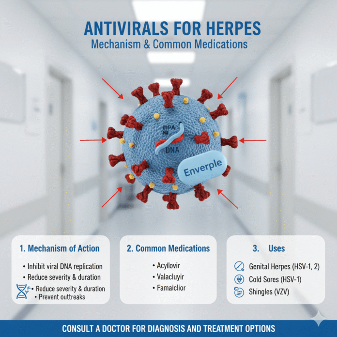 Antiviral for herpes