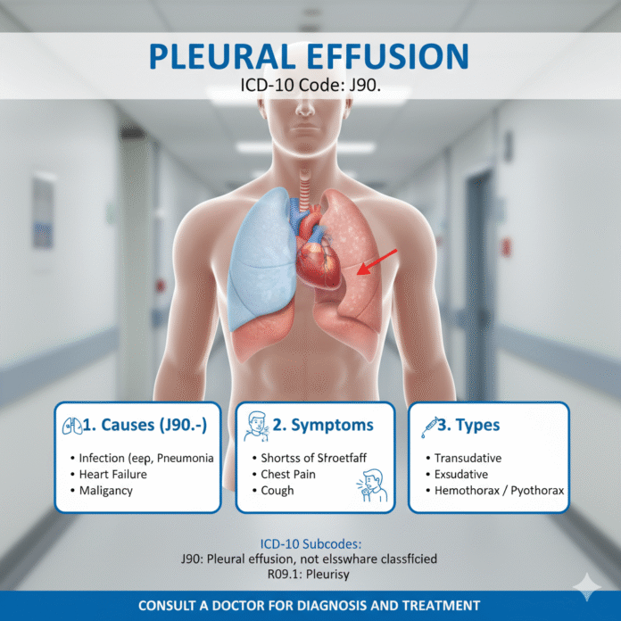 Pleural effusion icd 10