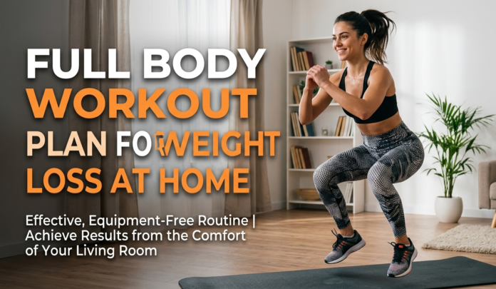 Full Body Workout Plan for Weight Loss at Home