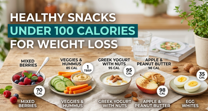 Healthy Snacks Under 100 Calories for Weight Loss