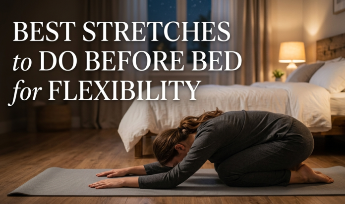 Best Stretches to Do Before Bed for Flexibility