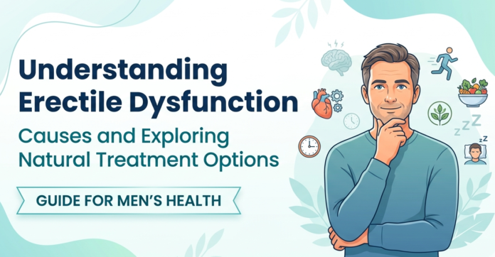 Erectile Dysfunction: Understanding Causes and Exploring Natural Treatment Options