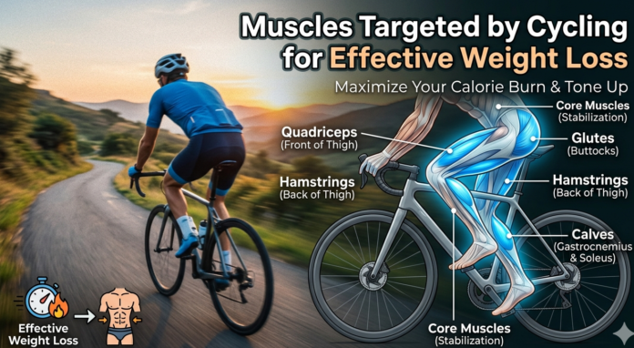 Muscles Targeted by Cycling for Effective Weight Loss