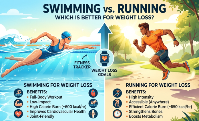 Swimming vs. Running: Which is Better for Weight Loss?