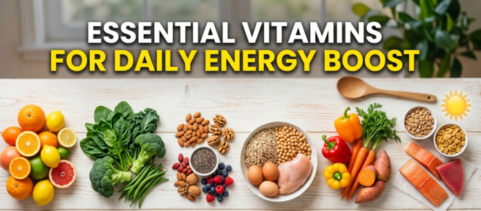 Essential Vitamins for Daily Energy Boost