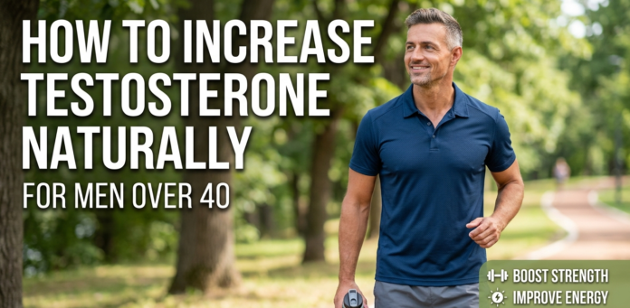 How to Increase Testosterone Naturally for Men Over 40