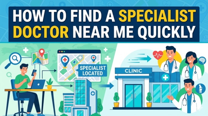 How to Find a Specialist Doctor Near Me Quickly