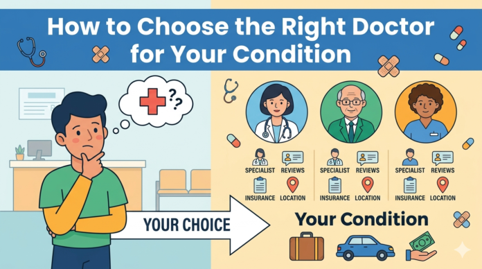 How to Choose the Right Doctor for Your Condition