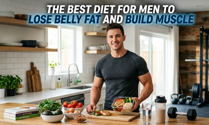 The Best Diet for Men to Lose Belly Fat and Build Muscle